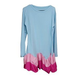 UNI CLAU Women’s XL Sexy Bodycon Long Sleeve Short Dress Pleated A Line Cocktail